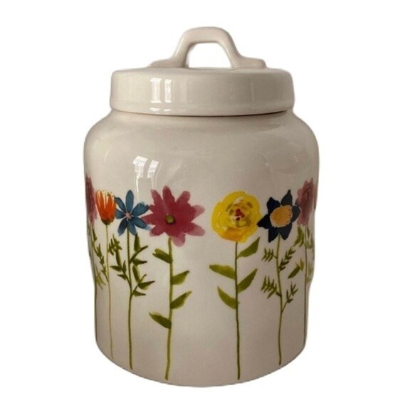 Rae Dunn Mother Day Flower Canister‎ - Picture 3 of 10